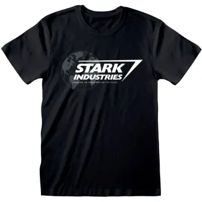 Avengers - Anime T-shirt - Stark Industries - S XXL - för Herr - svart