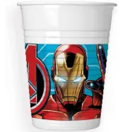Avengers De Stora Plastmugg 8-pack