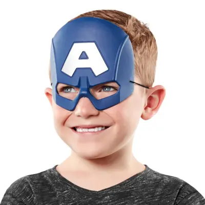 Captain America Mask för Barn - One size