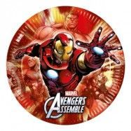 Papperstallrikar Avengers Heroes