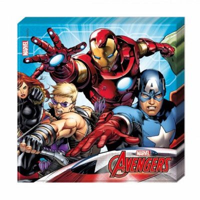 Servetter Avengers de stora 20-pack