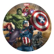 Tårtbild Avengers