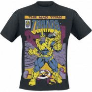 Marvel Comics T-shirt - Avengers - Thanos Cover - S L - för Herr - svart