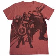 The Avengers Faint Allover, T-Shirt