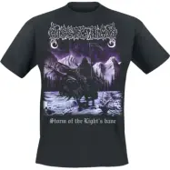 Dissection T-shirt - Storm of the light's bane - S XXL - för Herr - svart