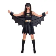 Batgirl Klassisk Maskeraddräkt - X-Large
