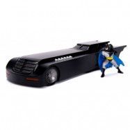 Batman Animated Series - Batmobile with figure Metals Diecast Model - 1/24