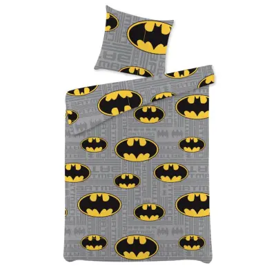 Batman Bäddset 150x210cm - Batman -  Leksaksaffären