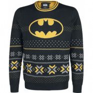 Batman Christmas jumper - Logo - XL - för Herr - svart