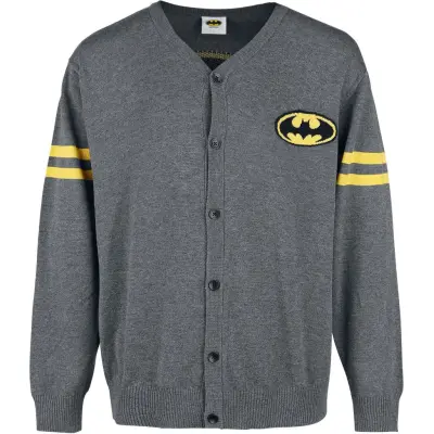 Batman - DC Comics Cardigan - Symbol - L - för Herr - svart