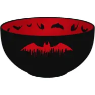 Batman - DC Comics Djup tallrik - för None - svart/röd