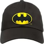 Batman - DC Comics Keps - Metal-Kids - Batman-Logo - för barn - svart