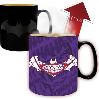 Batman - DC Comics Mugg - Batman - Tasse mit Thermoeffekt - för None - flerfärgad