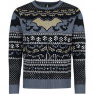 Batman - DC Comics Sweatshirt - Christmas Crime Fighter - S XXL - för Herr - flerfärgad