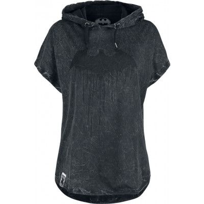 Batman - DC Comics T-shirt - Bat-Logo - S - för Dam - mörkgrå