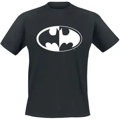 Batman - DC Comics T-shirt - Batman - Mono Logo - S 3XL - för Herr - svart