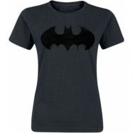 Batman - DC Comics T-shirt - Inked Logo - S XXL - för Dam - svart