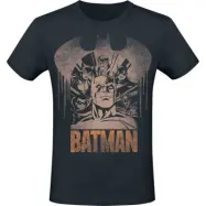 Batman - DC Comics T-shirt - Poster Art - S XXL - för Herr - svart