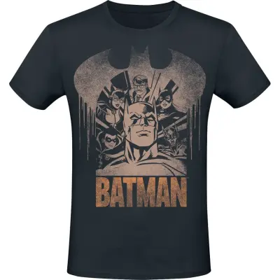 Batman - DC Comics T-shirt - Poster Art - S XXL - för Herr - svart