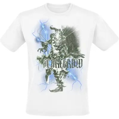 Batman - DC Comics T-shirt - Scarecrow - Spark - M 3XL - för Herr - vit