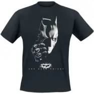 Batman - DC Comics T-shirt - The Dark Knight Grey Poster - M 3XL - för Herr - svart