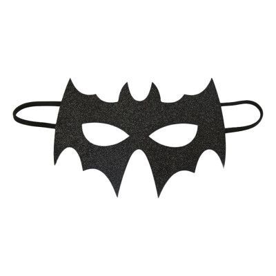 Batman Glittrig Ögonmask Barn - One size