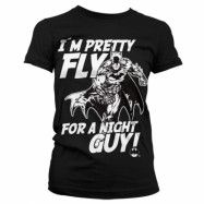 Batman I´m Pretty Fly For A Night Guy Girly Tee XXL