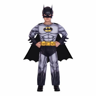 Batman Klassisk Barn Maskeraddräkt - X-Small