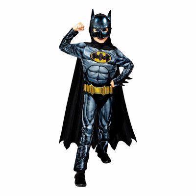 Batman med Muskler Barn Maskeraddräkt - Medium