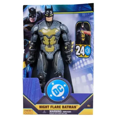 Batman Night Flare Batman med ljud och ljus 30cm - Batman -  Leksaksaffären