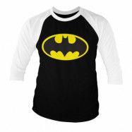 Batman Signal Logo Baseball 3/4 Sleeve Tee