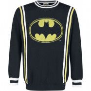 Batman Stickad jumper - Retro Logo - S XXL - för Herr - flerfärgad