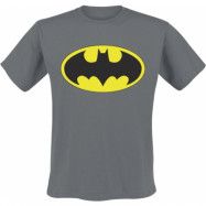 Batman T-shirt - Signal Logo - S XXL - för Herr - mörkgrå