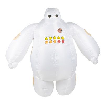 Uppblåsbar Tjock Robot Maskeraddräkt - One size