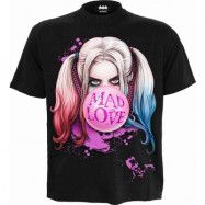 Batman - DC Comics T-shirt - Harley Quinn - Mad Love - S XXL - för Dam - svart