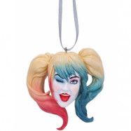 Hängande Harley Quinn Premium Dekoration med Tråd 8 cm