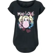 Batman - DC Comics T-shirt - Harley Quinn - Mad Love - XS 3XL - för Dam - svart