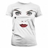 Harley Quinn Face-Up Girly Tee