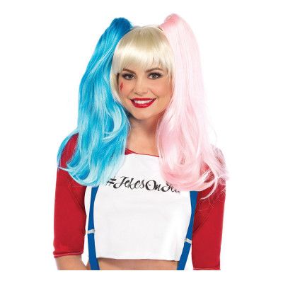 Harley Quinn Misfit Deluxe Peruk