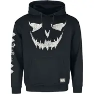 Batman - DC Comics Luvtröja - Suicide Squad - Joker Smile - S XXL - för Herr - svart