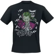 Batman - DC Comics T-shirt - The Joker - Ha Ha - M 3XL - för Herr - svart