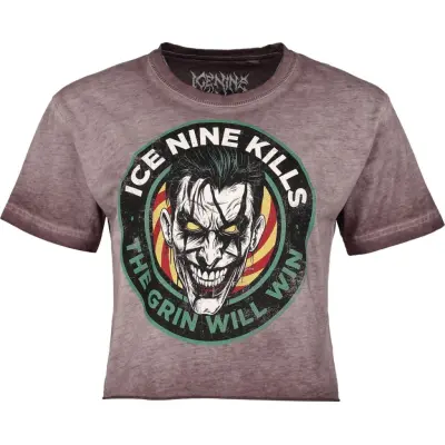 Ice Nine Kills T-shirt - Joker Clean - S 4XL - för Dam - syrén