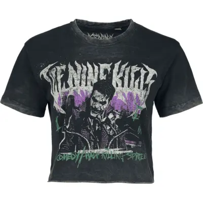 Ice Nine Kills T-shirt - Joker Punk - S XXL - för Dam - antracit
