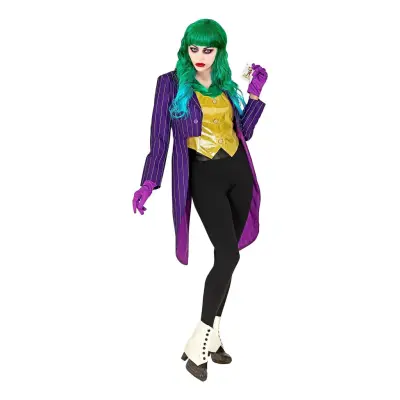 Joker Kappa Dam Maskeraddräkt - Small