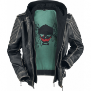 Suicide Squad - DC Comics Läderjacka - The Joker - S 3XL - för Herr - svart