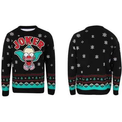 The Simpsons - Anime Christmas jumper - Die Simpsons - Joker - S XXL - för Herr - flerfärgad