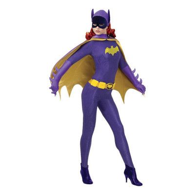 Retro Batgirl Dam Maskeraddräkt - Medium