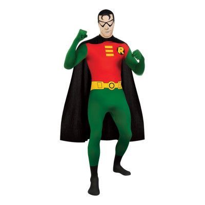 Robin Second Skin Maskeraddräkt - Large