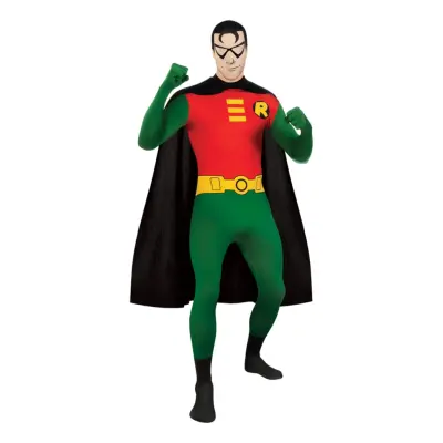 Robin Second Skin Maskeraddräkt - Large
