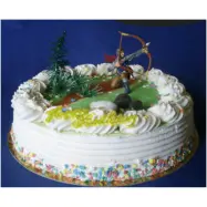 Tårtdekoration riddare, bågskytt